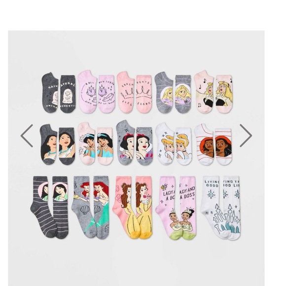 Disney Princess 15 Days Of Socks Women’s Size 4-10 - Picture 5 of 5